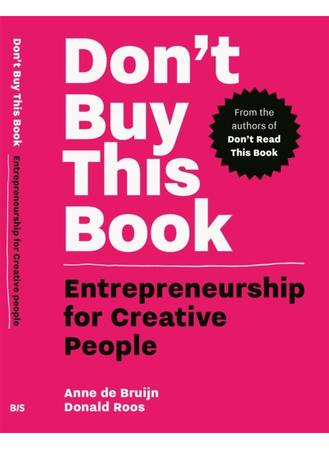 Don t Buy this Book Entrepreneurship for Creative People - Paperback