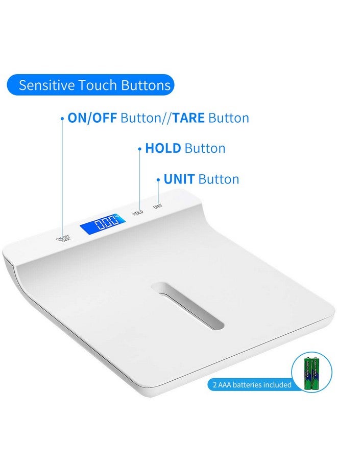 Kubei KUBEI Baby Scale, Digital Infant Scale, Multi-Function Digital Scale for Pets, Toddler Scale with Measure Babies Weight and Height Tray, Precision Digital Puppy Scale with kg/lb/oz, Holding Function  - Image 2