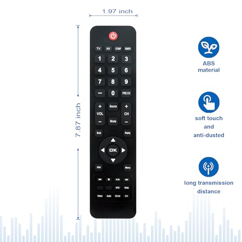 Beyution B8.080.446-2 Replace Remote Control Fit for NEC LCD TV E655, E588, E505, E425, E325, E506, E656, E556, E585, E436, E326 - Image 5