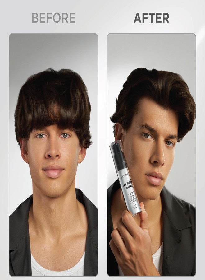 Thick Fiber Hair Styling Powder – Tangle-Free, Non-Sticky, No White Residue – Infused Clay-Based Powder for Volumizing & Texturizing – Matte Finish for Women and Men – Medium Hold – 26g - Image 2