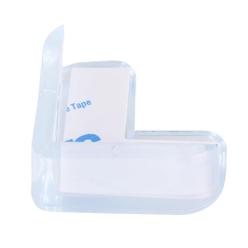 24 Pcs PVC L Shaped Corner Protectors Widened Anti Collision Furniture Guards - Image 2