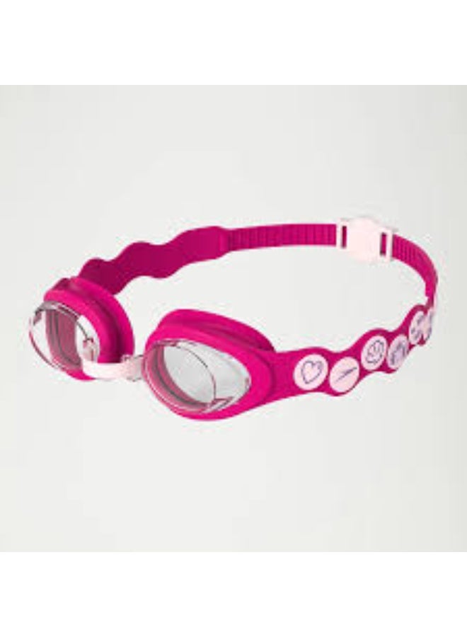 Speedo Infant Spot Swimming Goggles Pink – Comfortable Leak-Resistant Swim Goggles for Infants, Soft Seal Design, Adjustable Strap, UV Protection and Anti-Fog Lenses for Young Swimmers | Premium Swimwear & Swimming Accessory by Speedo for Training, Fitness and Recreational Use