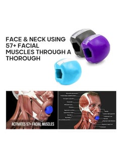 CAMPANAS 3 Piece Jawline Exerciser Face, Jawline Exercise Ball for Face and Neck Contourin  - Image 3