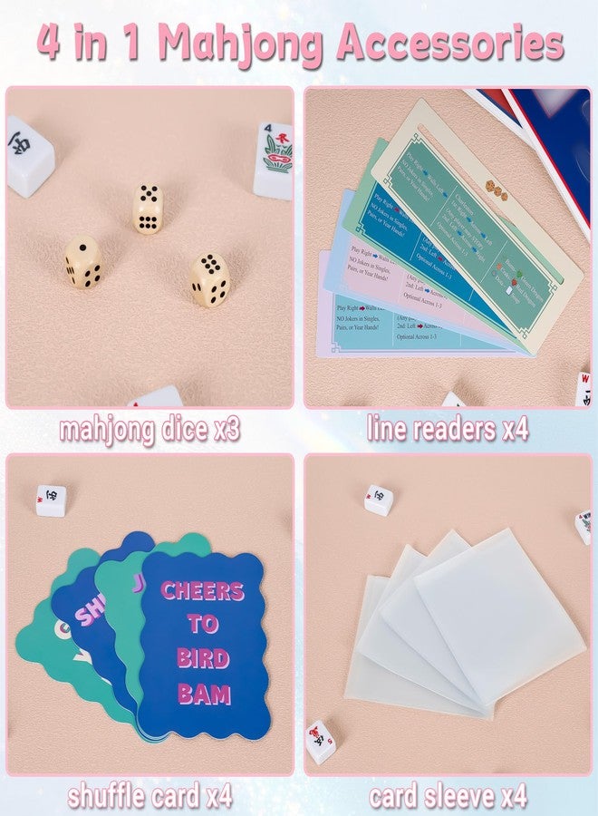 Tinzum 4 in 1 Mahjong Accessories and Supplies - Image 2