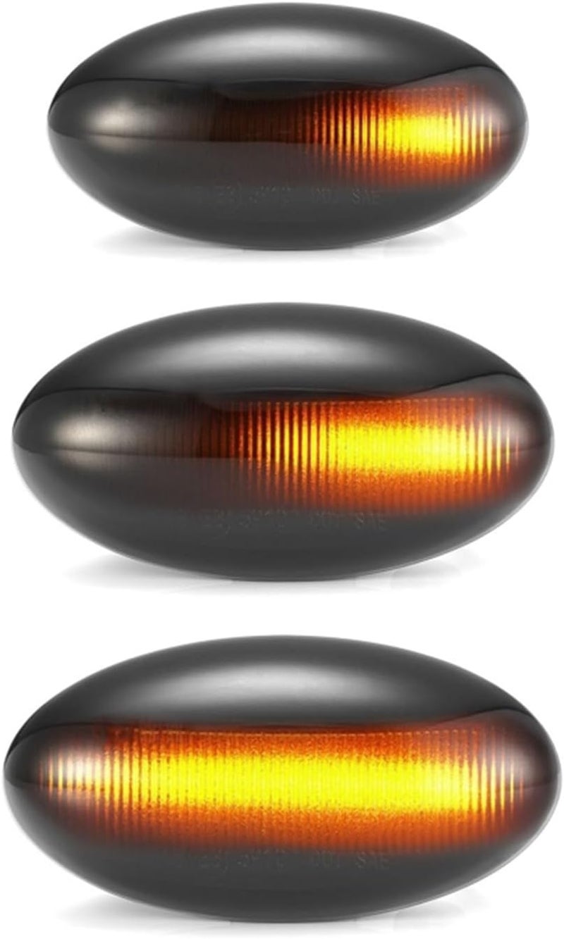 QASULER Dynamic Turn Signal Side Marker Light - Image 3