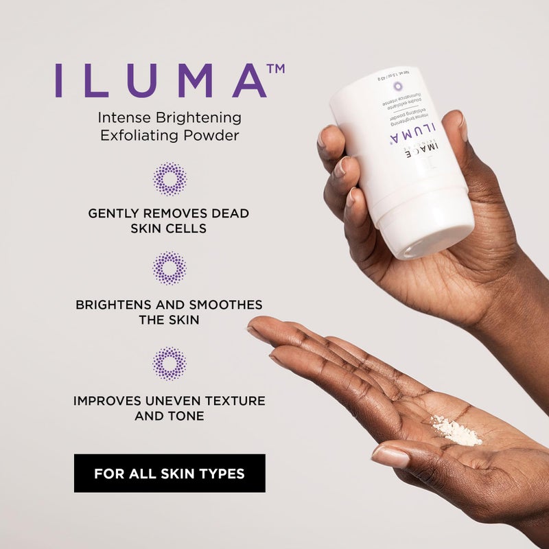 IMAGE Skincare, ILUMA Intense Brightening Powder, Water Activated Gentle Face Scrub Polish for Brighter Skin, 1.5 oz - Image 2