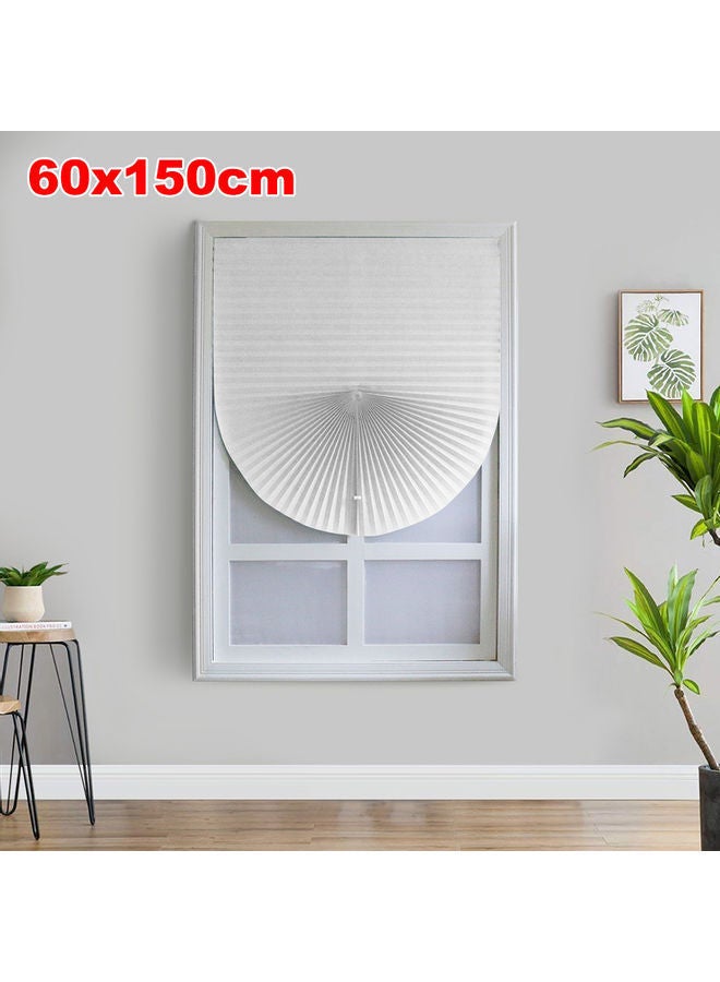 NIBEMINENT Light Filtering Fabric Shade White 60 x 150cm - Image 1