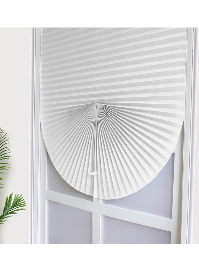 NIBEMINENT Light Filtering Fabric Shade White 60 x 150cm - Image 5