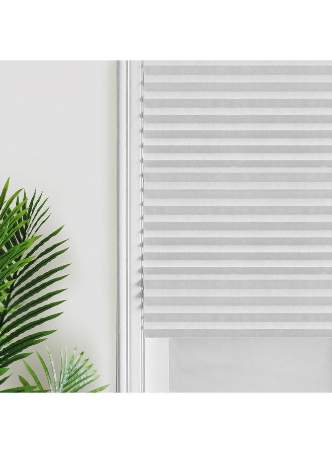 NIBEMINENT Light Filtering Fabric Shade White 60 x 150cm - Image 3