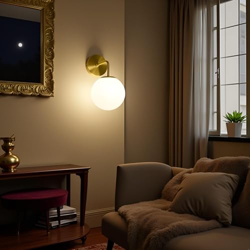 Lyse Decor Electroplated Finish Wall Lights for Living Room/Bedside, Wall Lamps for Office/Restaurants/Kids Room/Cafe and Wall Lamps for Home Decoration - Image 2