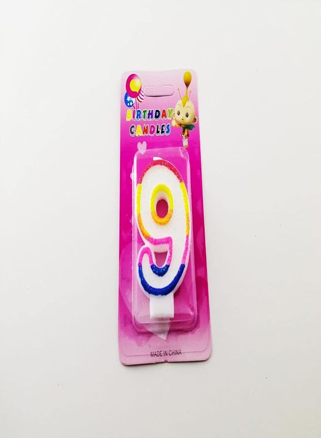 Birthday Candle - Multicolor - 9