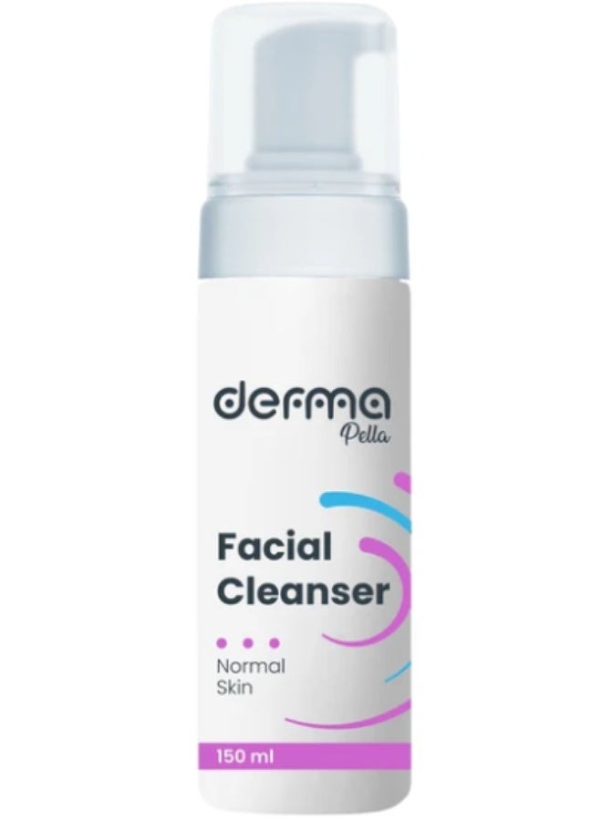 Derma Pella Facial Foam Cleanser For Normal Skin (150ml) - Image 1