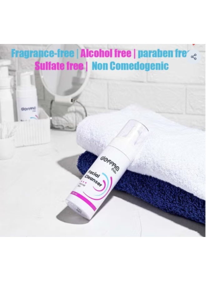Derma Pella Facial Foam Cleanser For Normal Skin (150ml) - Image 2