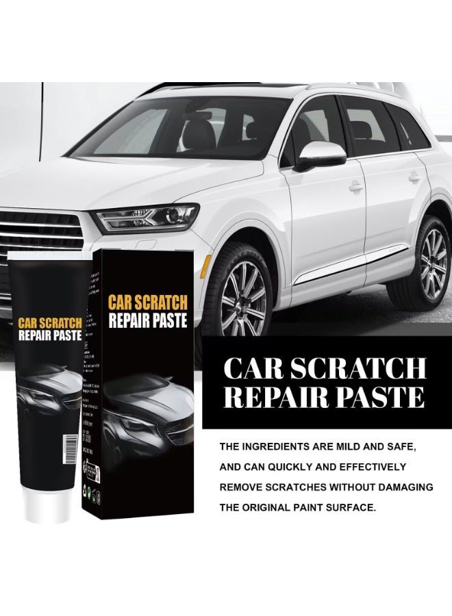 Car Scratch Repair Paste, Car Scratch Remover, Car Scratch Repair Paste Polishing Wax, Premium Scratch Remover Kit with Wipe & Sponge for Vehicles for Deep Scratches - Image 2