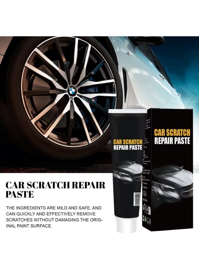 Car Scratch Repair Paste, Car Scratch Remover, Car Scratch Repair Paste Polishing Wax, Premium Scratch Remover Kit with Wipe & Sponge for Vehicles for Deep Scratches - Image 4