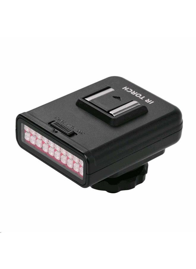 ORDRO - LN-3 Studio IRLight LED Light USB Rechargeable Infrared Night Vision Infrared Illuminator Replacement Compatible with DSLR Camera Photography Lighting Accessory - Image 1