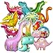 BOGAZNET 12 PCS Dinosaur Birthday Party Balloons Large Pink Dino Balloons for Baby Shower and Dinosaur Party Decorations Baby Dino Balloons for Birthday Party - Image 2