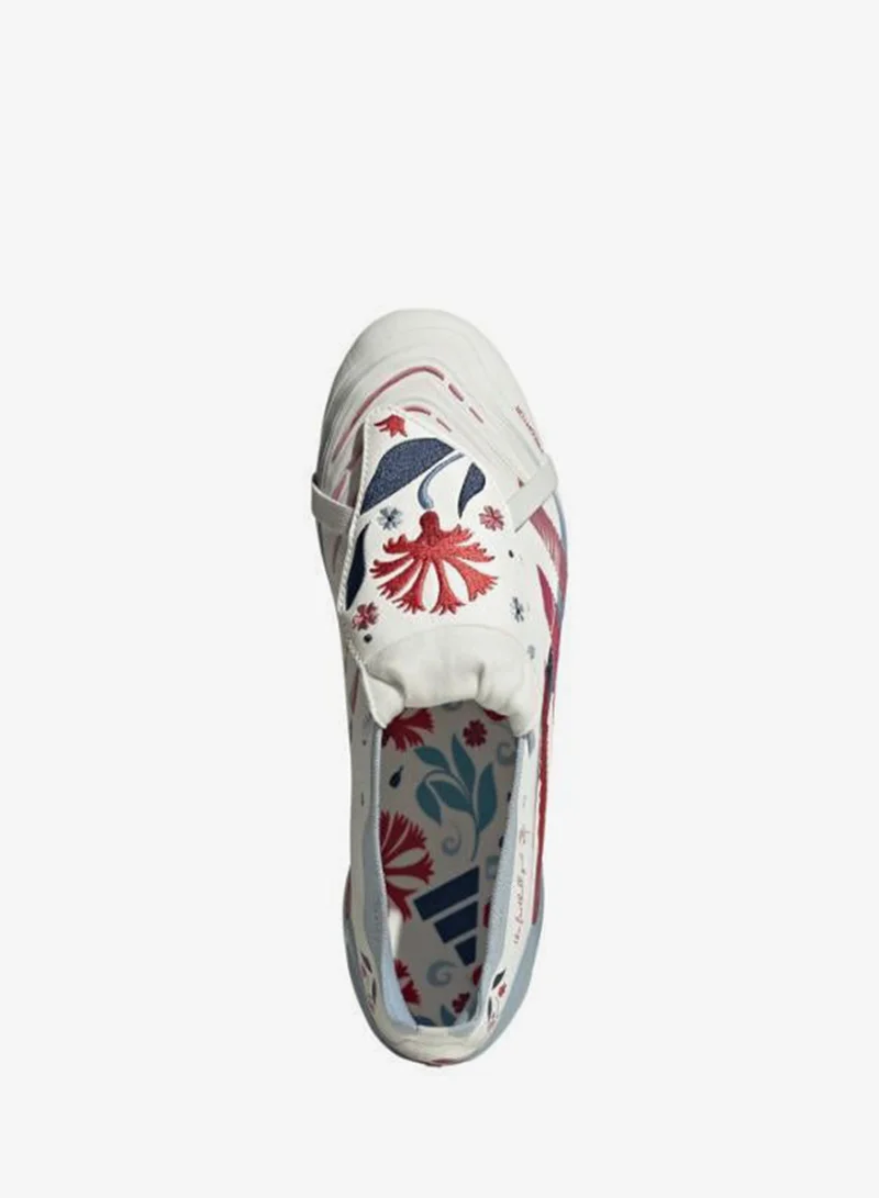 Adidas OWHITE/EASPNK/PURRUB Predator Elite Ft Fg Tfg White Football Unisex Shoes  | Best Price UAE
