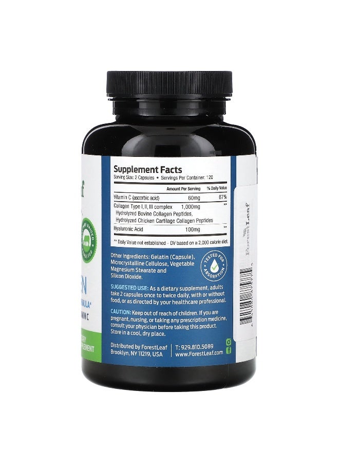ForestLeaf Forest Leaf, Advanced Collagen, 240 Capsules  - Image 2