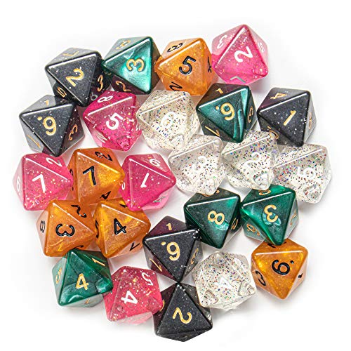 Wiz Dice Bulk Random Polyhedral Dice D8100 Pack Polyhedral Role Playing Dice in Unique Colors DND Accessories for TTRPG Dice Games Ideal Roleplaying Game Dice - Image 1