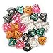 Wiz Dice Bulk Random Polyhedral Dice D8100 Pack Polyhedral Role Playing Dice in Unique Colors DND Accessories for TTRPG Dice Games Ideal Roleplaying Game Dice - Image 3