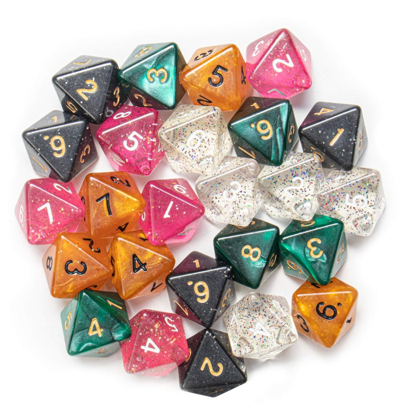Wiz Dice Bulk Random Polyhedral Dice D8100 Pack Polyhedral Role Playing Dice in Unique Colors DND Accessories for TTRPG Dice Games Ideal Roleplaying Game Dice - Image 2