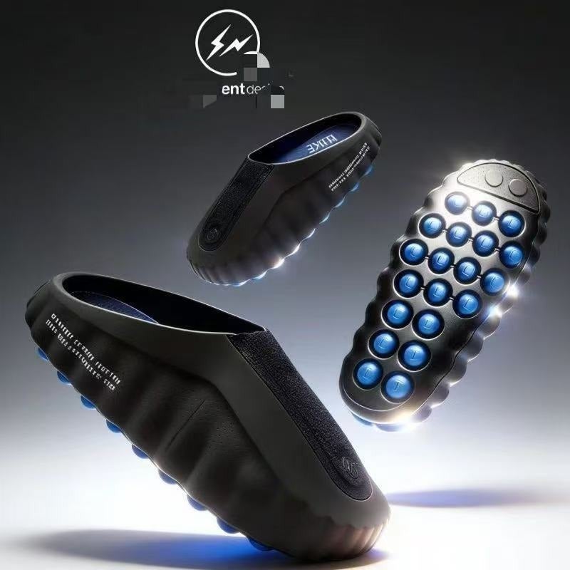 Mind 001 Slip-On Sneakers with Thick Sole, Height-Increasing Design, and Foot Massage Features
