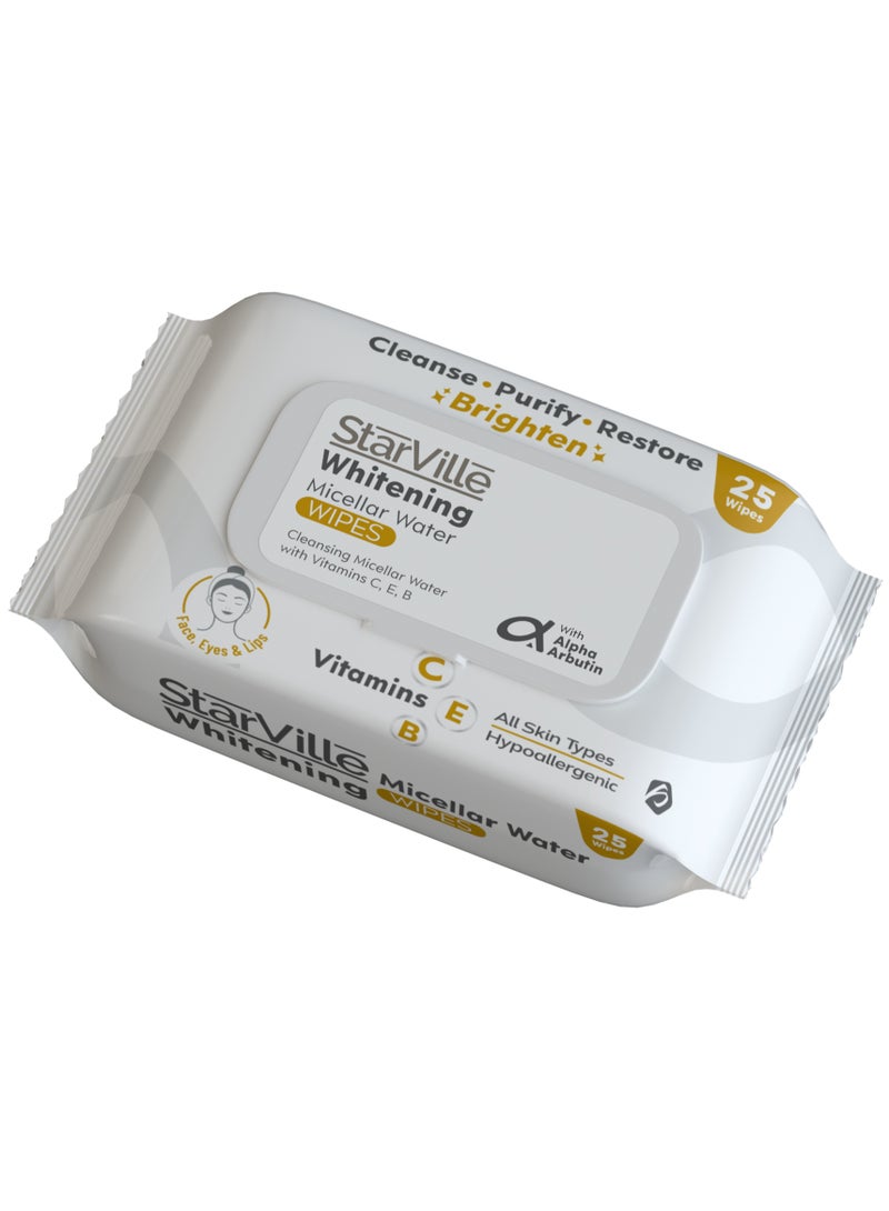 starville StarVille Whitening Micellar Water Wipes 25 - Image 1