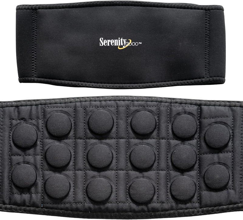 SERENITY2000 Magnetic Therapy Back Wrap for Lower Back - Adjustable Lumbar Support Brace for Sciatica & Pain Relief - 16 x 1100 Gauss Magnets - Image 5