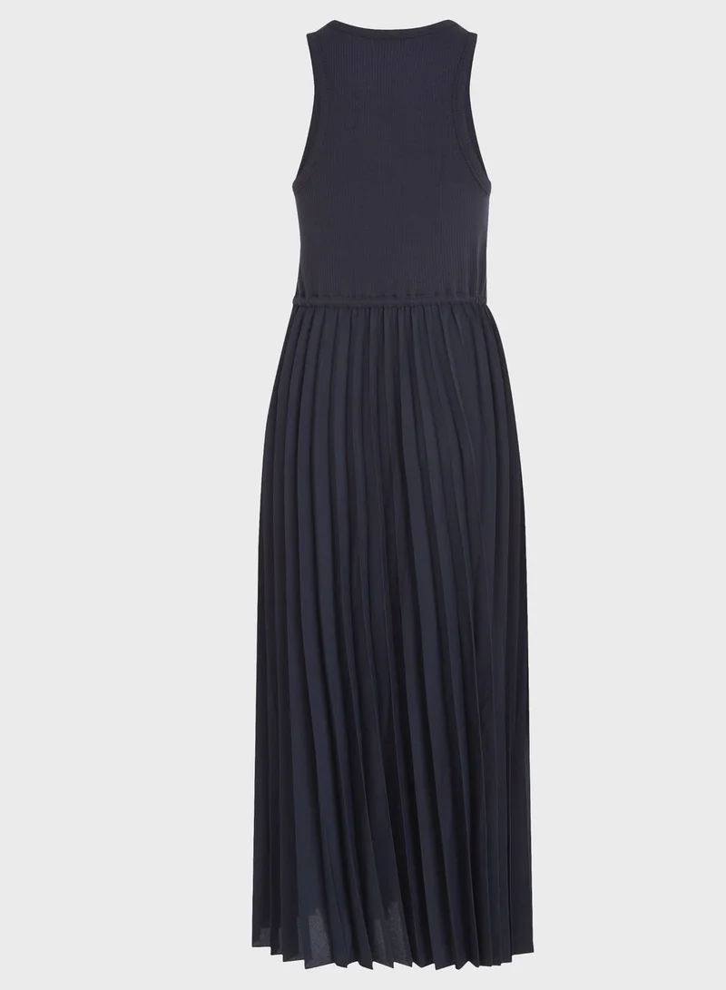 TOMMY HILFIGER Pleated Midi Dress