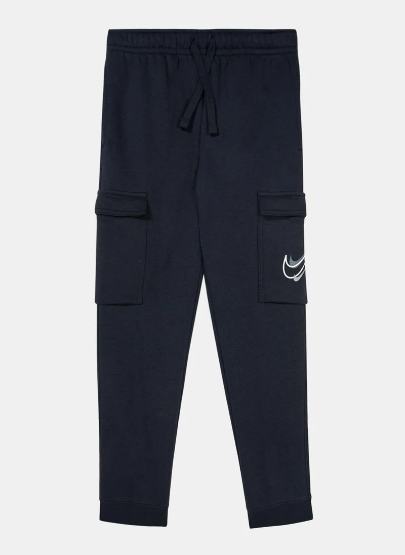 Nike Kids' Sportswear Fleece Cargo Trousers (Older Kids)