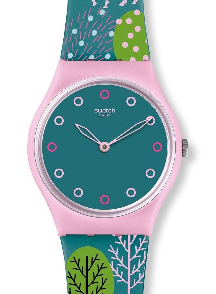 Swatch Unisex Hwange Quartz Movement Water Resistant Wrist Watch - 34 Mm  - Image 1