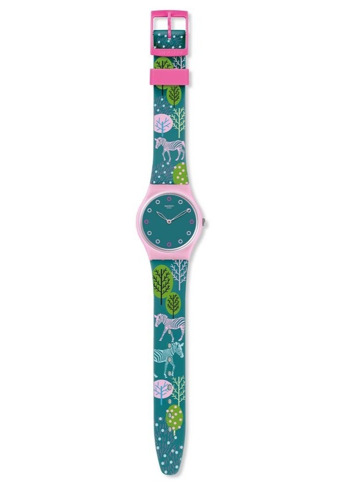 Swatch Unisex Hwange Quartz Movement Water Resistant Wrist Watch - 34 Mm  - Image 2