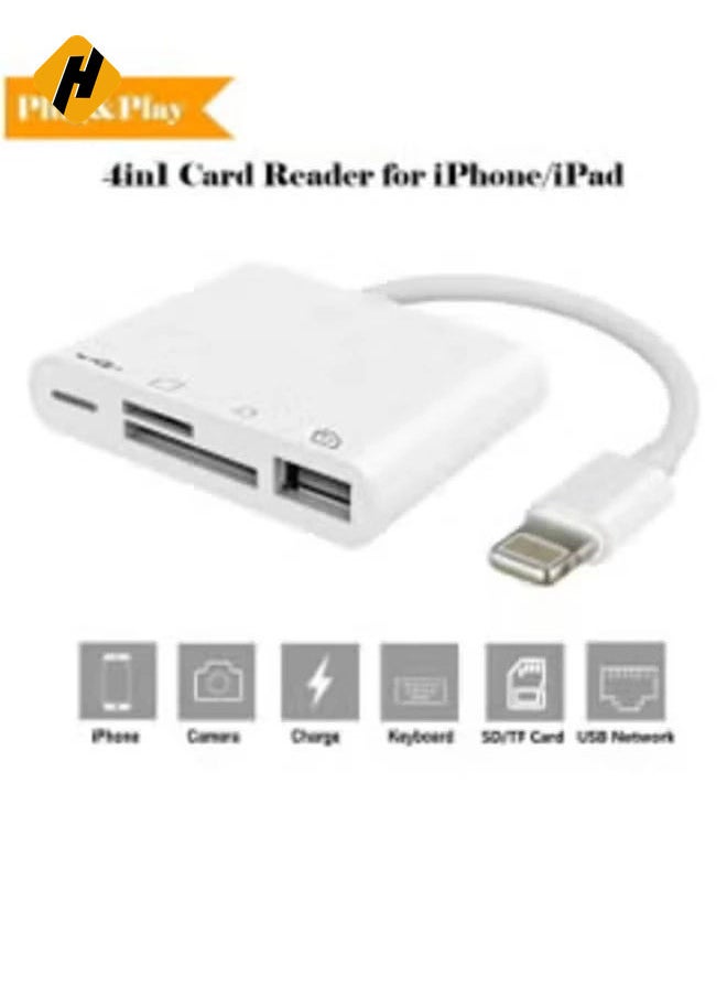 HuHa - GS12 Lightning to USB OTG Adapter – Connect USB Devices to Your iPhone or iPad - Image 1