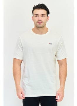 RBX Men Sportswear Fit Short Sleeve Outdoor T-Shirt, Off White  - Image 1