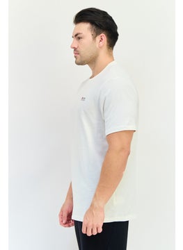 RBX Men Sportswear Fit Short Sleeve Outdoor T-Shirt, Off White  - Image 2