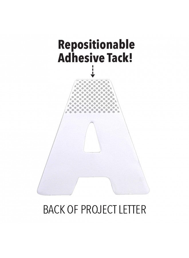 ArtSkills 2.5" Poster Letters and Numbers, A-Z and 0-9, Assorted, Holographic Colors, 228-Count (PA-1444) - Image 4