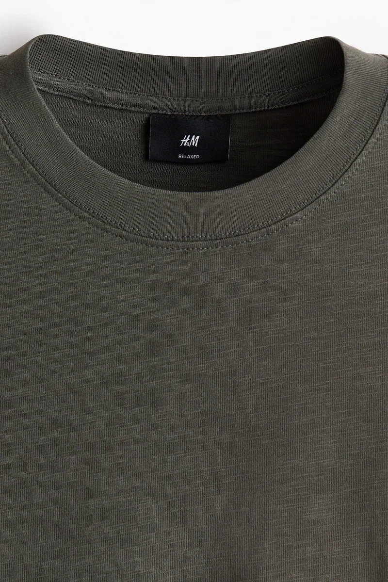 H&M Relaxed Fit Cotton T-shirt