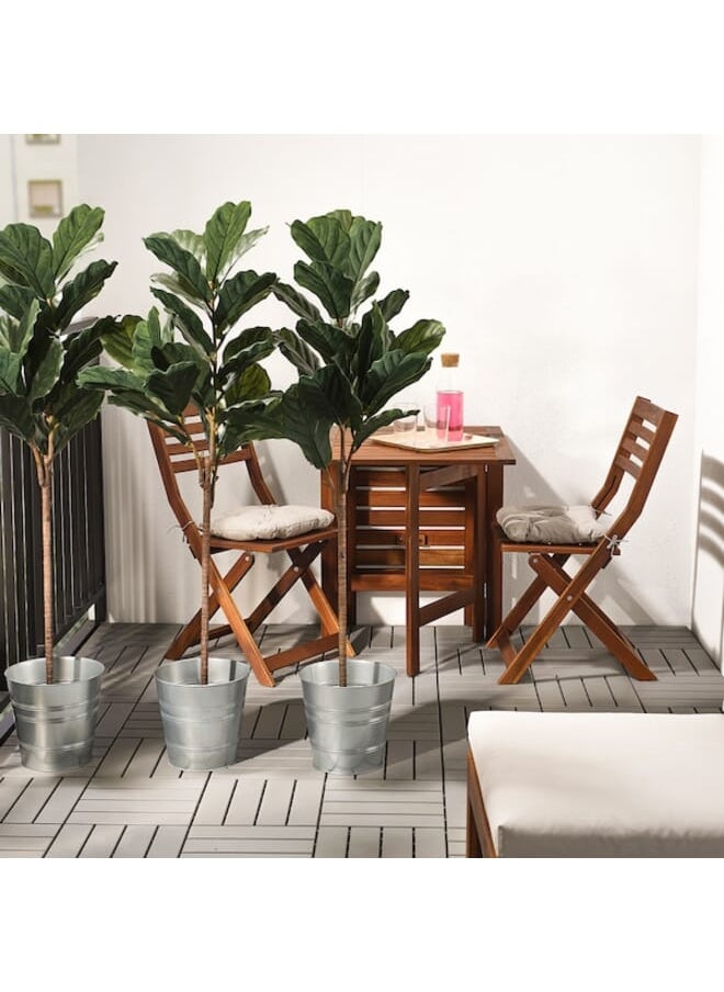 FEJKA - Artificial Potted Plant In And Outdoor Fiddle-Leaf Fig 19 Cm - Image 1