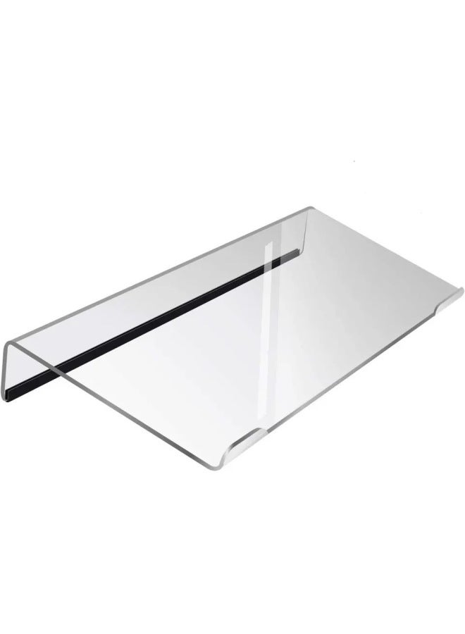 Acrylic Keyboard Tray High Display Stand Transparent Anti-slip Keyboard Holder Computer Digital Accessories Bracket-Color:Transparent-Style:Small Keyboard Stand - Image 5