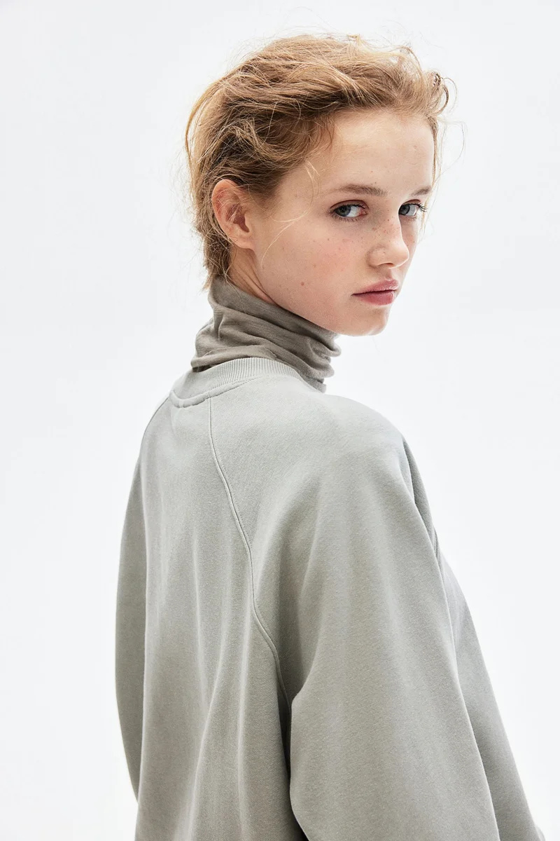 اتش اند ام Raglan-Sleeved Sweatshirt