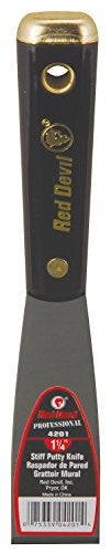 Red Devil 4201 1 1/4" Stiff Putty Knife - Image 4