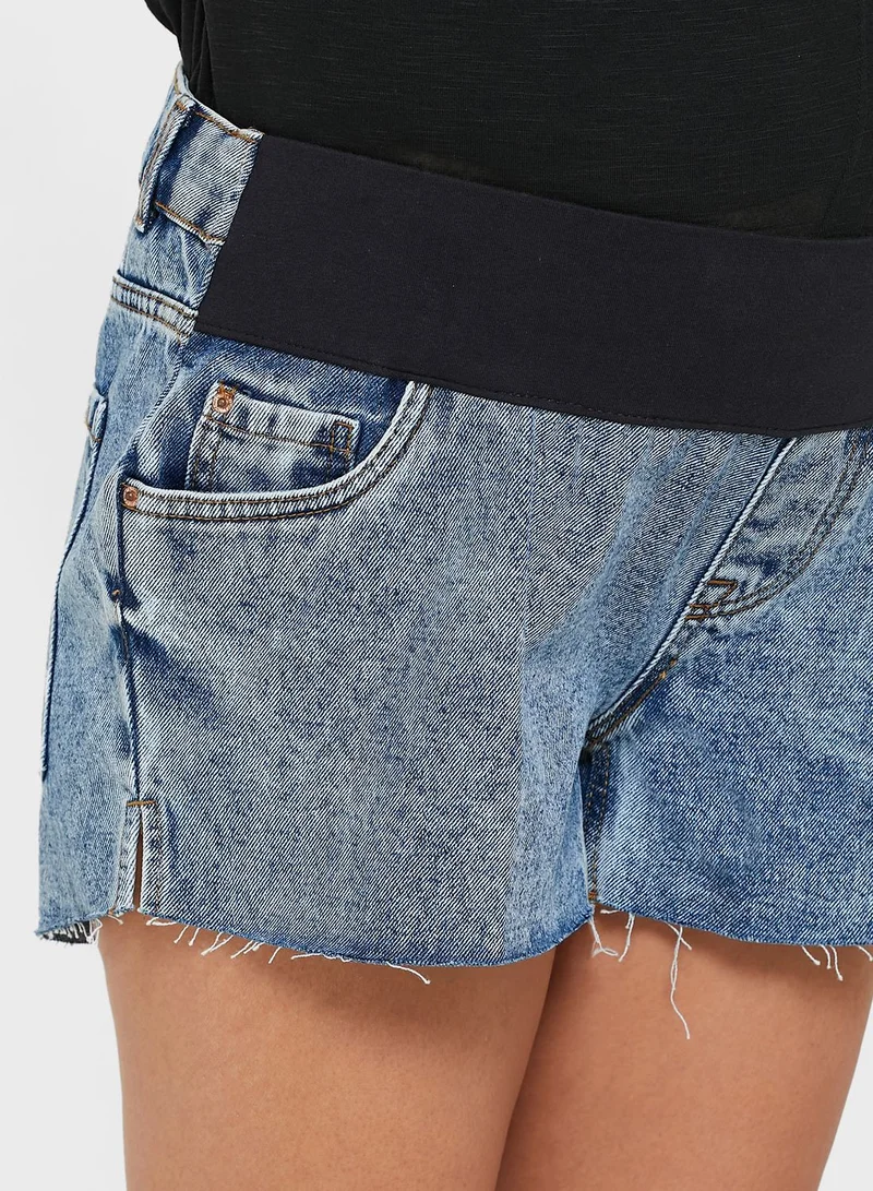 New Look Maternity Denim Short