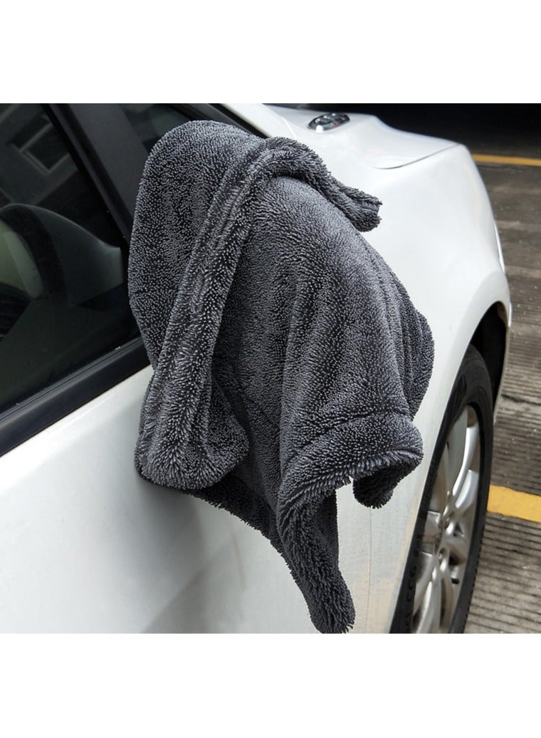 Generic 1400Gsm Thick Microfiber Car Drying Detailing Towel Cleaning Cloth 40x40cm  - Image 4