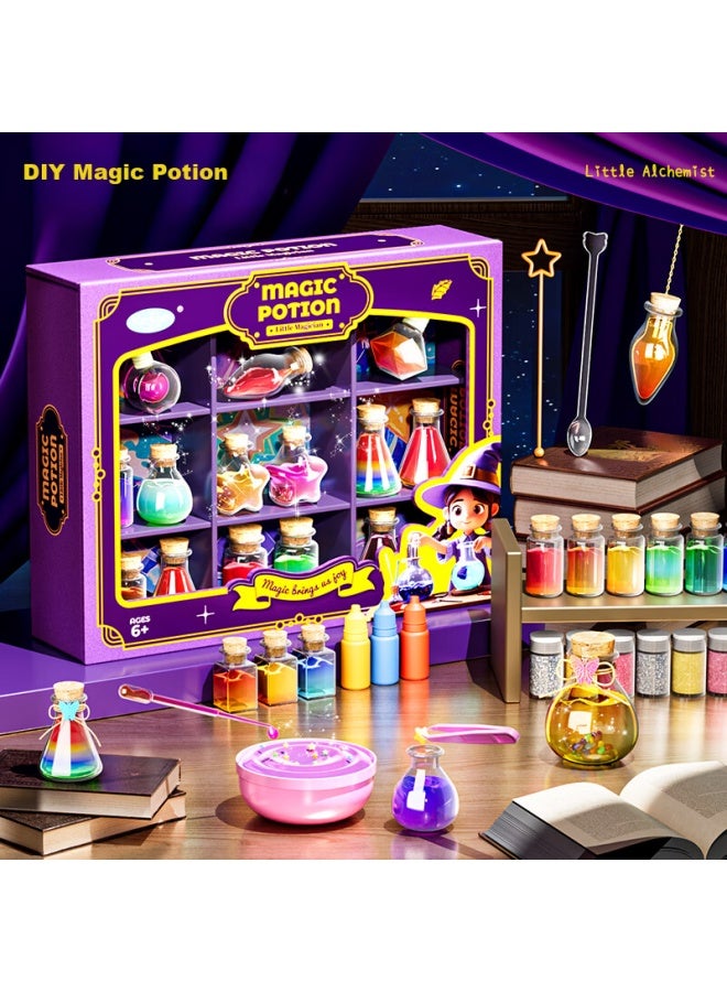 Xst Magic Potion Toy Gift Box, Children's Diy Craft Kit, Lucky Water Bottle Materials, Creative Birthday Gift For Girls - Image 1