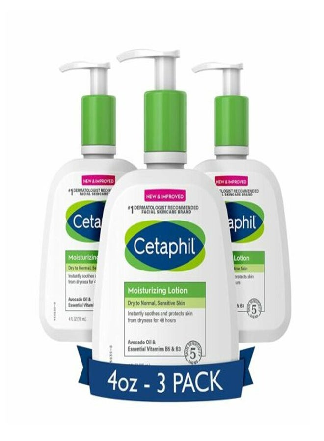 Cetaphil Hydrating Moisturizing Lotion Pack Of 3 118 ml