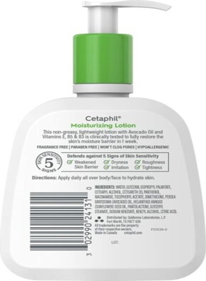Cetaphil Hydrating Moisturizing Lotion Pack of 3 118ml - Image 2