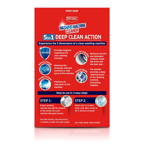 Colour Catcher Dylon 3In1 Washing Machine Cleaner - Image 2