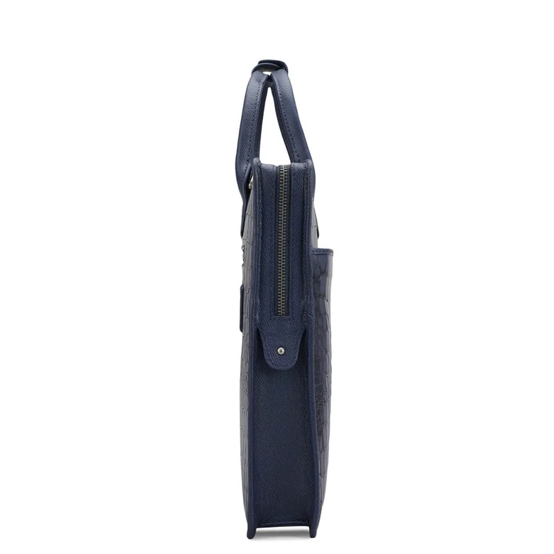 Da Milano Stardust Croco Leather Laptop Sleeve - Stardust  | Best Price UAE