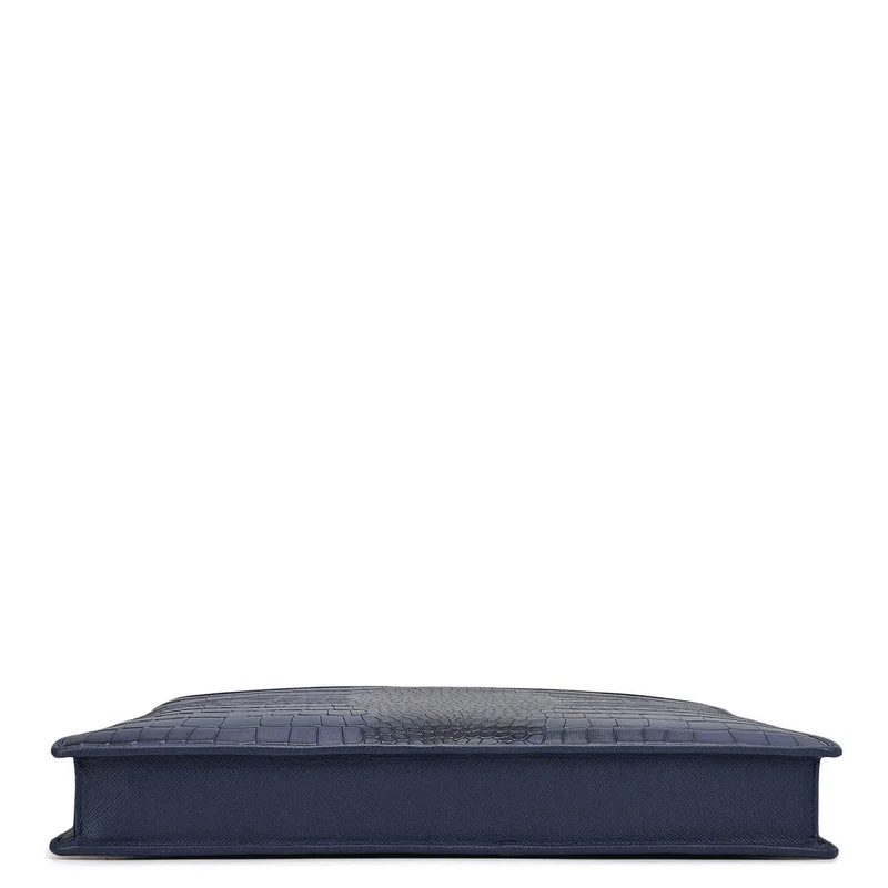 Da Milano Stardust Croco Leather Laptop Sleeve - Stardust  | Best Price UAE